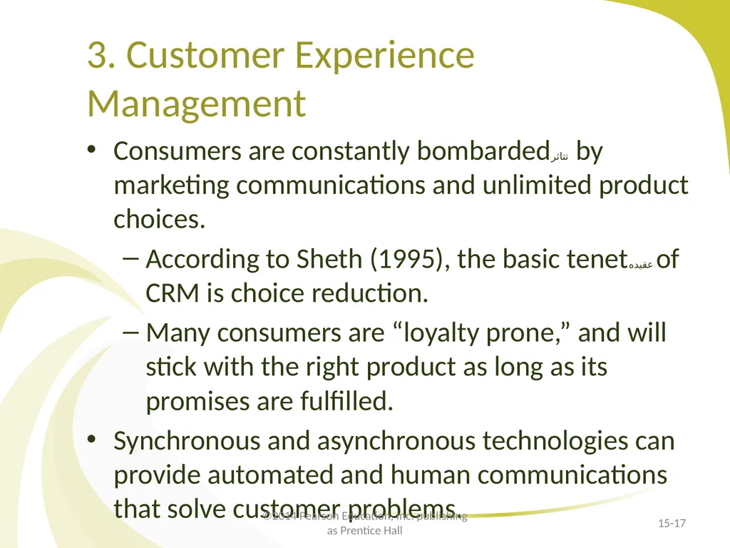 Customer Relationship Management E-Marketing/7E - slide 17 of 33