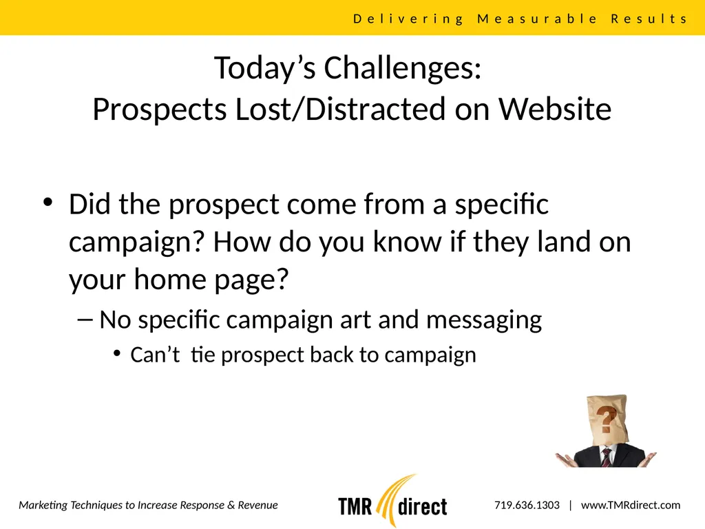 Direct Mail, Email, Web Integration Delivering - slide 11 of 16