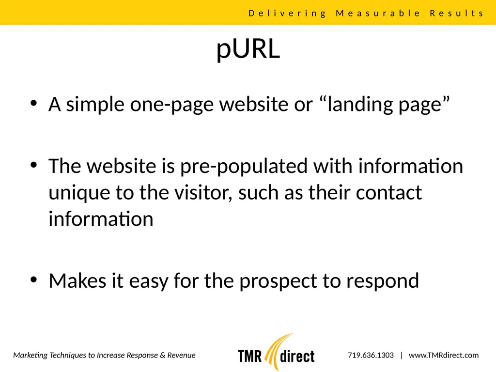 Direct Mail, Email, Web Integration Delivering - slide 6 of 16