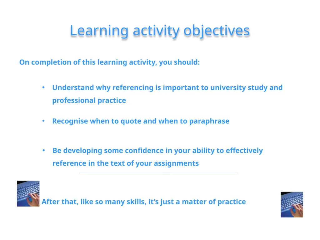 To maximise your learning, put this file in Slide - slide 3 of 11