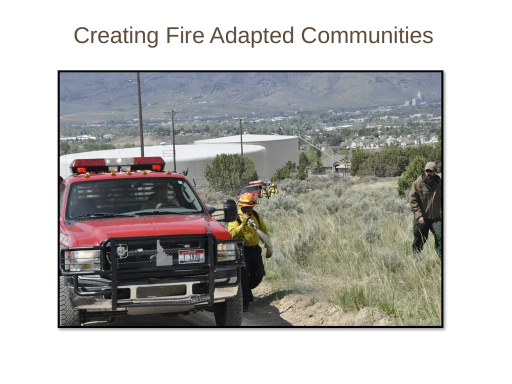 Fire! and the Sagebrush Ecosystem Fire can move - slide 6 of 12