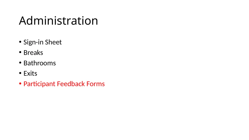 How to use the Tabletop Exercise PowerPoint - slide 5 of 51
