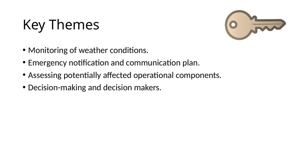 How to use the Tabletop Exercise PowerPoint - slide 19 of 51