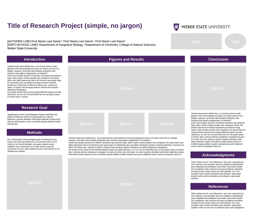 BEFORE YOU START POSTER SIZE This template is - slide 20 of 47
