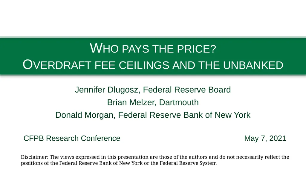 Jennifer Dlugosz, Federal Reserve Board Brian - slide 1 of 30