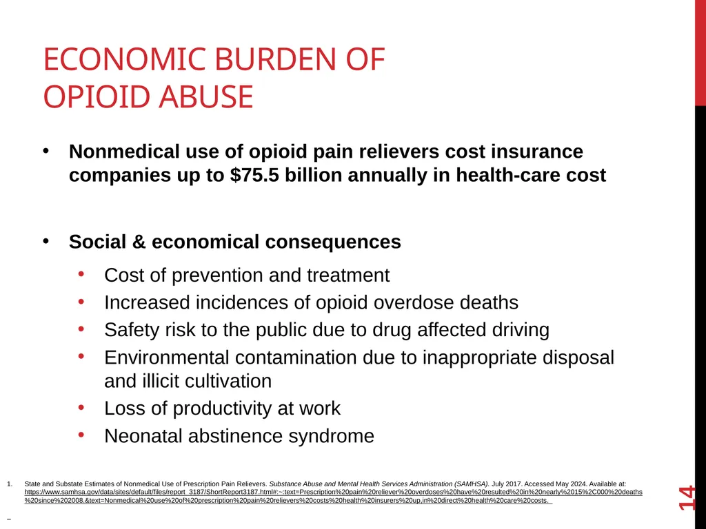 Addressing the Opioid Epidemic Presented by: [Name - slide 14 of 20
