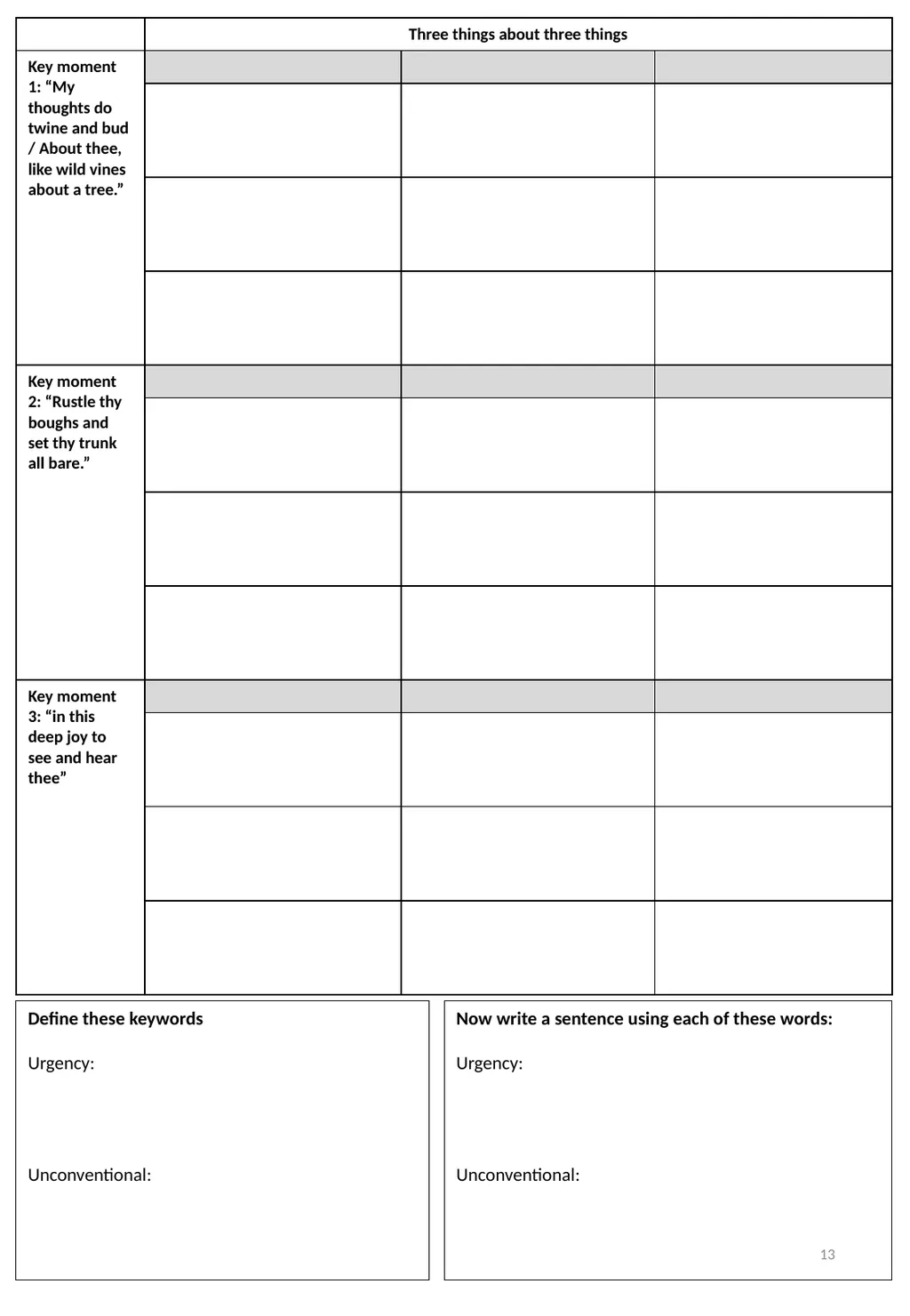 Year 11 Love & Relationships Revision Booklet - slide 13 of 38