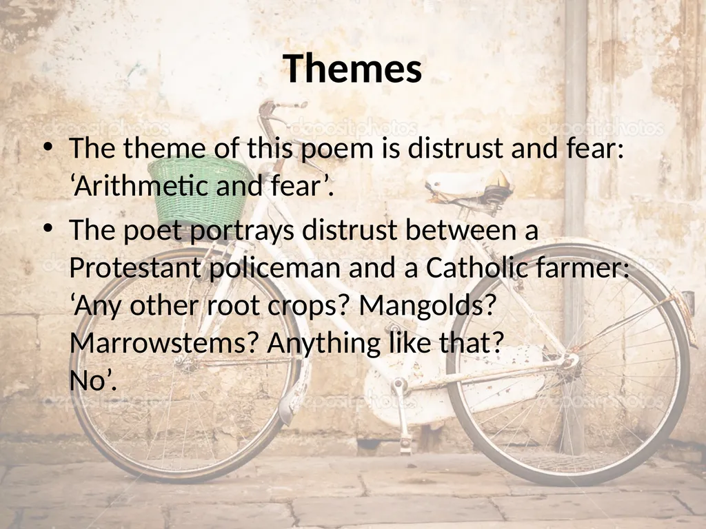 A Constable Calls Seamus Heaney In ‘A Constable - slide 6 of 12