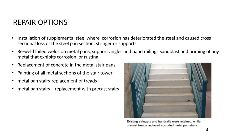 METAL PAN/CONCRETE-FILLED STAIRS A common - slide 5 of 6