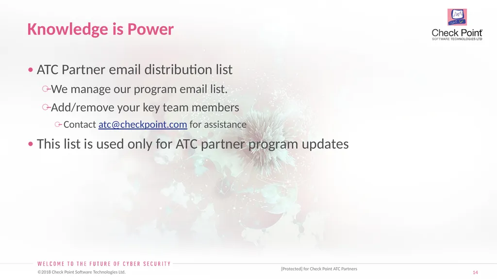 31-October-2018 Q4 Webcast Check Point ATC - slide 14 of 41