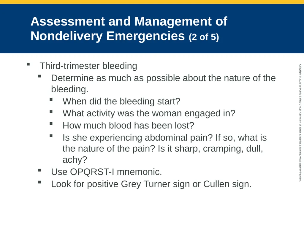 Obstetrics and Neonatal Care CHAPTER 35: Focused - slide 63 of 126