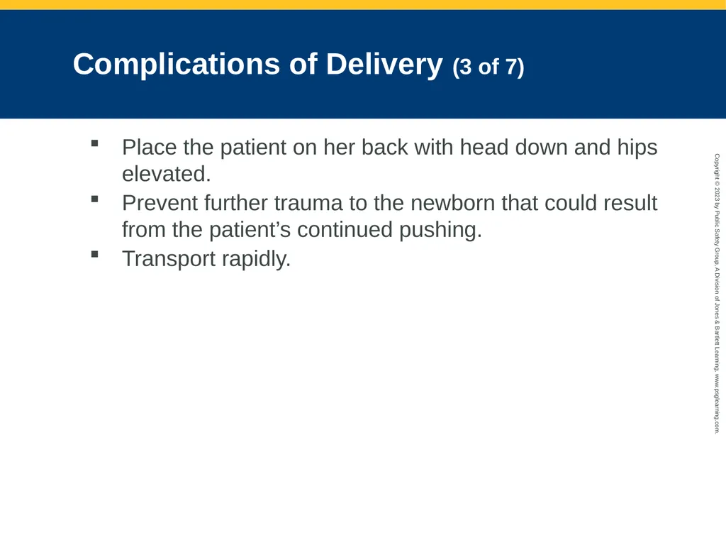 Obstetrics and Neonatal Care CHAPTER 35: Focused - slide 95 of 126