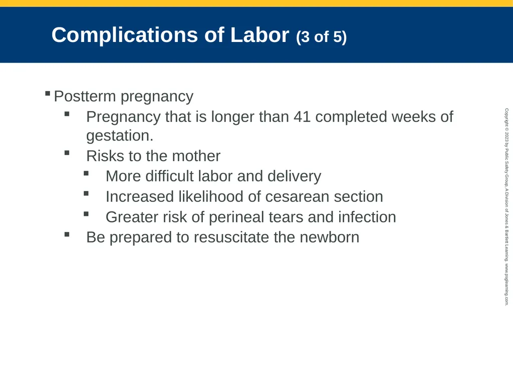 Obstetrics and Neonatal Care CHAPTER 35: Focused - slide 84 of 126