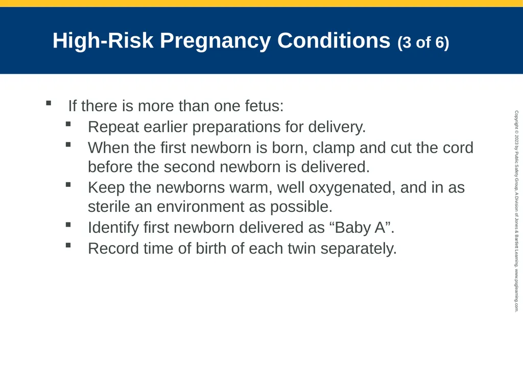 Obstetrics and Neonatal Care CHAPTER 35: Focused - slide 89 of 126