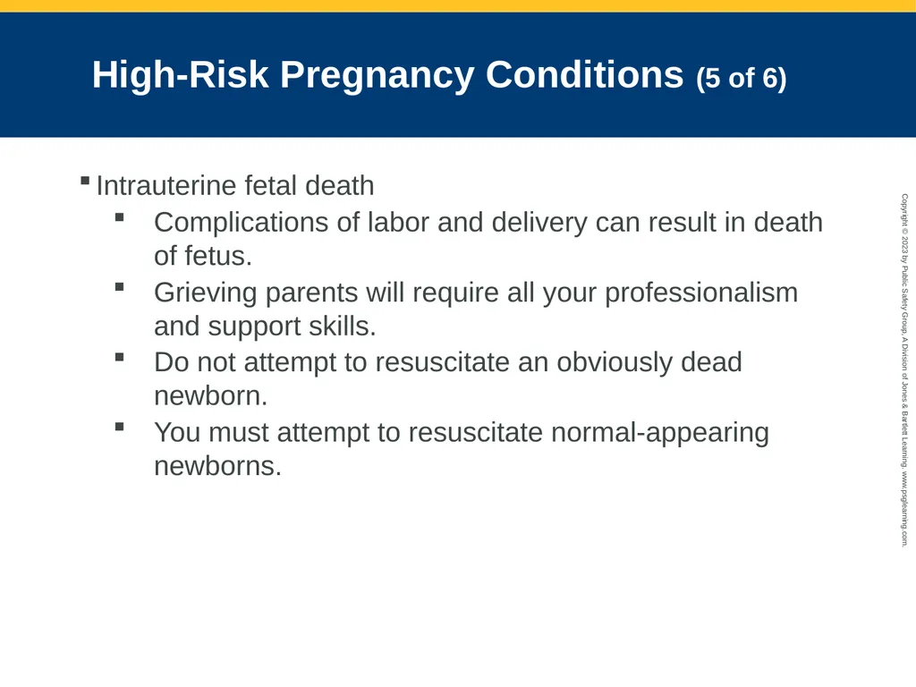 Obstetrics and Neonatal Care CHAPTER 35: Focused - slide 91 of 126