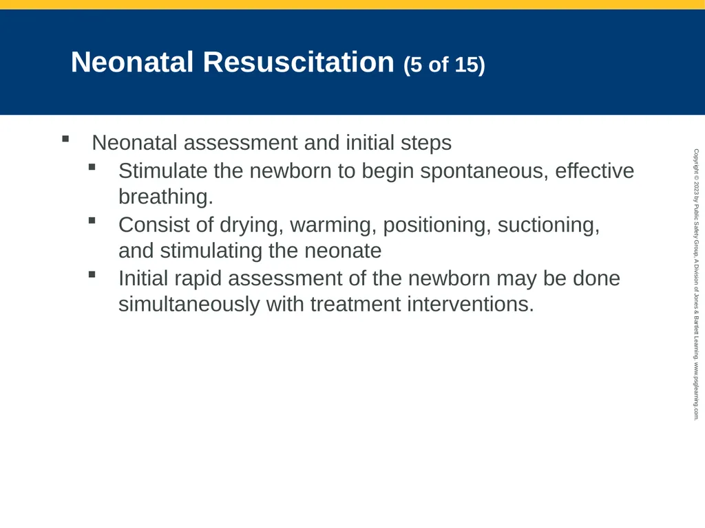 Obstetrics and Neonatal Care CHAPTER 35: Focused - slide 109 of 126