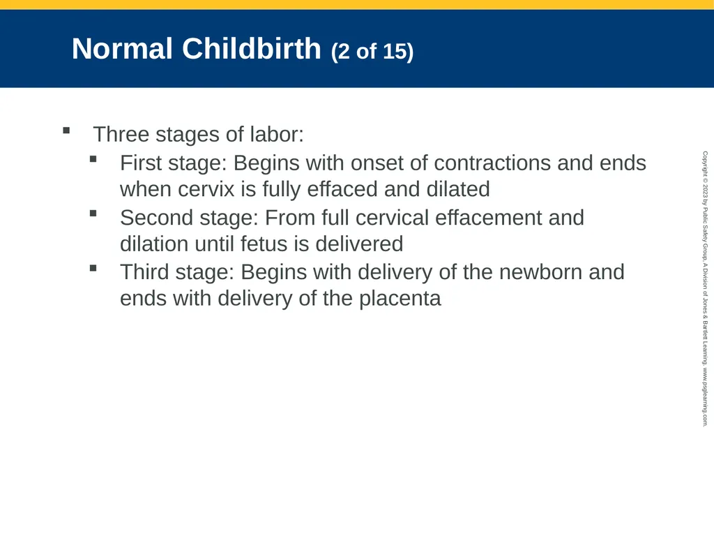 Obstetrics and Neonatal Care CHAPTER 35: Focused - slide 68 of 126