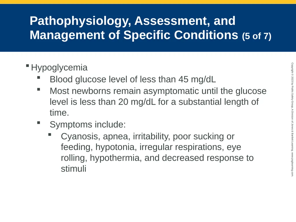 Obstetrics and Neonatal Care CHAPTER 35: Focused - slide 124 of 126