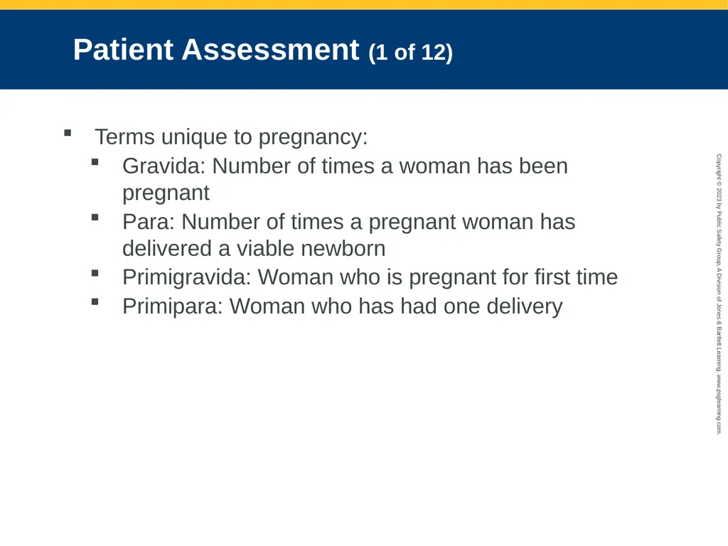 Obstetrics and Neonatal Care CHAPTER 35: Focused - slide 50 of 126