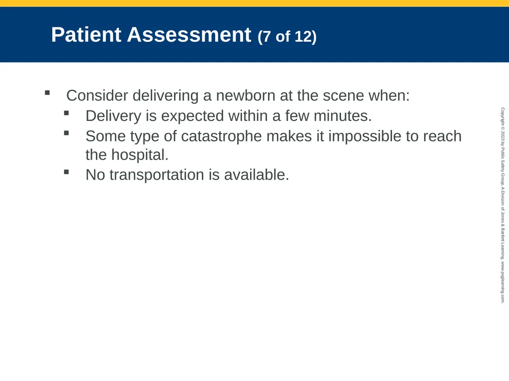 Obstetrics and Neonatal Care CHAPTER 35: Focused - slide 56 of 126