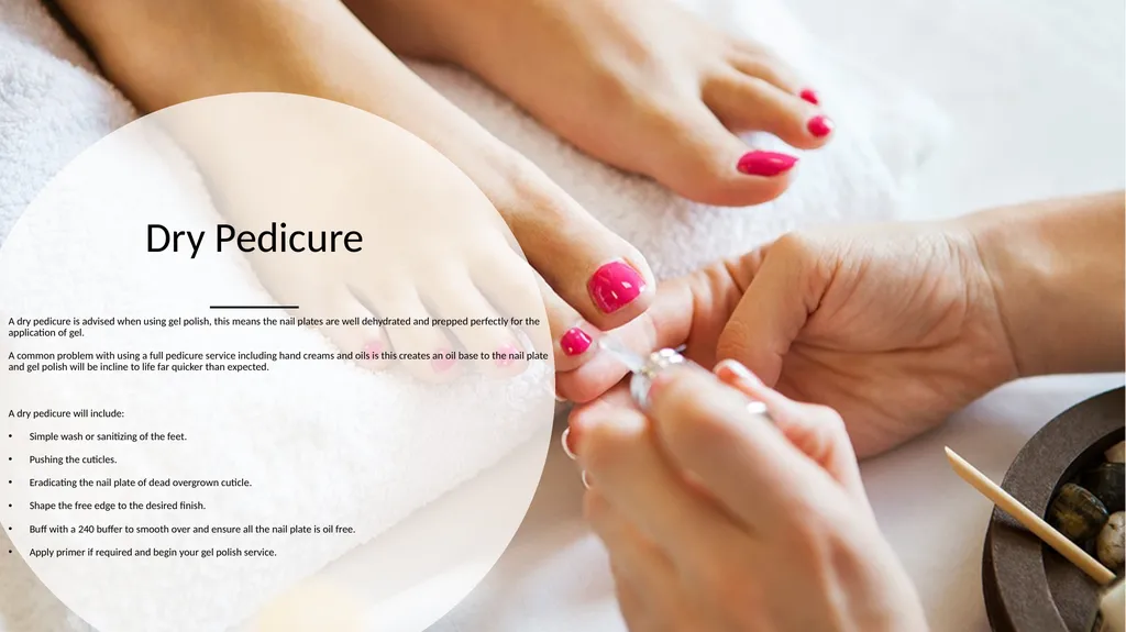 Manicure & Pedicure Introduction Manicure & - slide 29 of 40