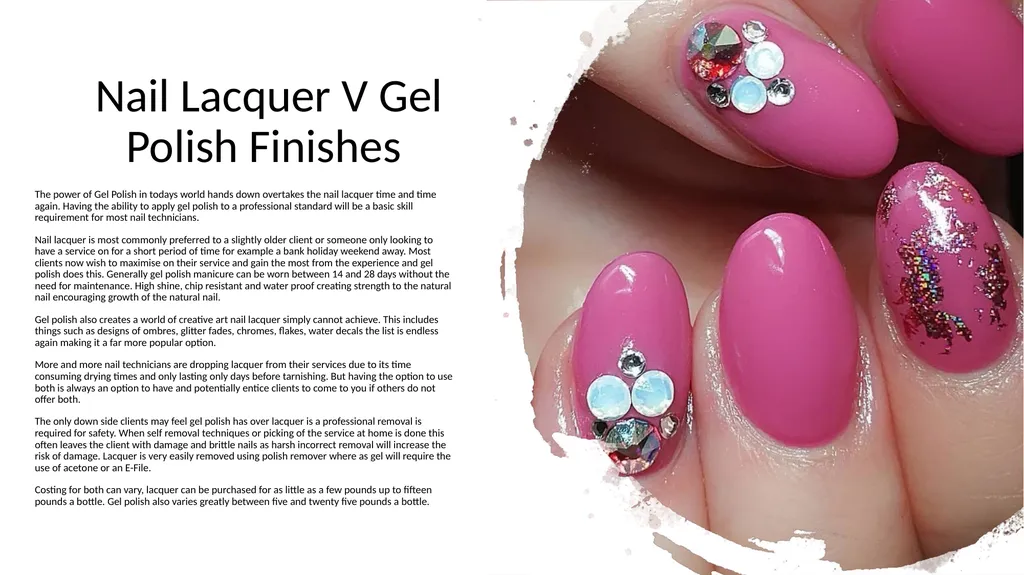 Manicure & Pedicure Introduction Manicure & - slide 23 of 40