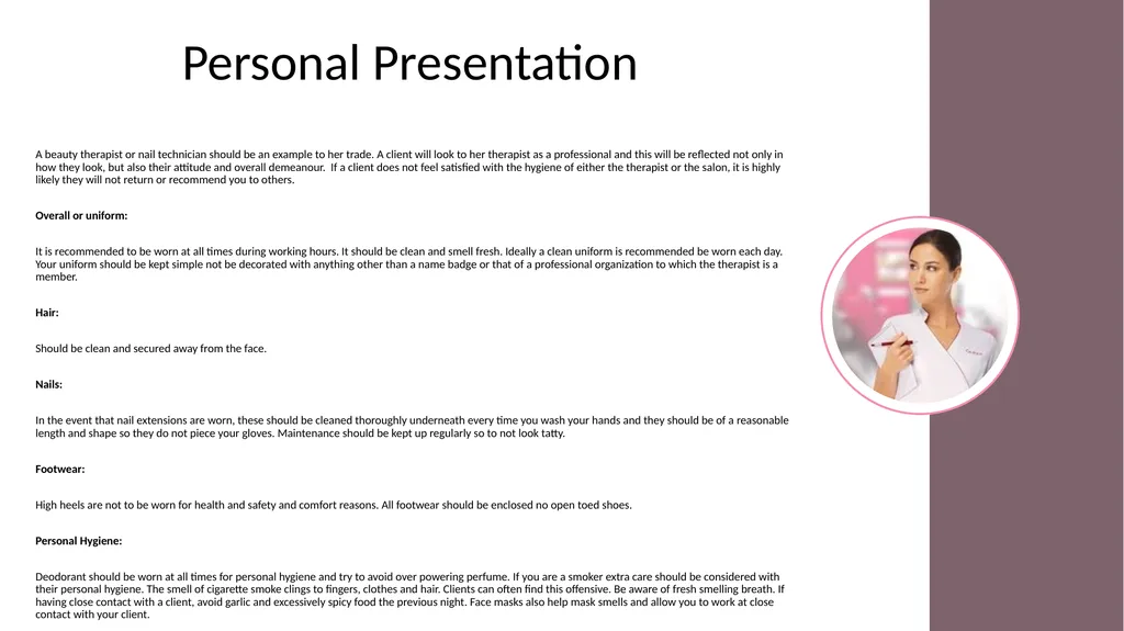 Manicure & Pedicure Introduction Manicure & - slide 10 of 40