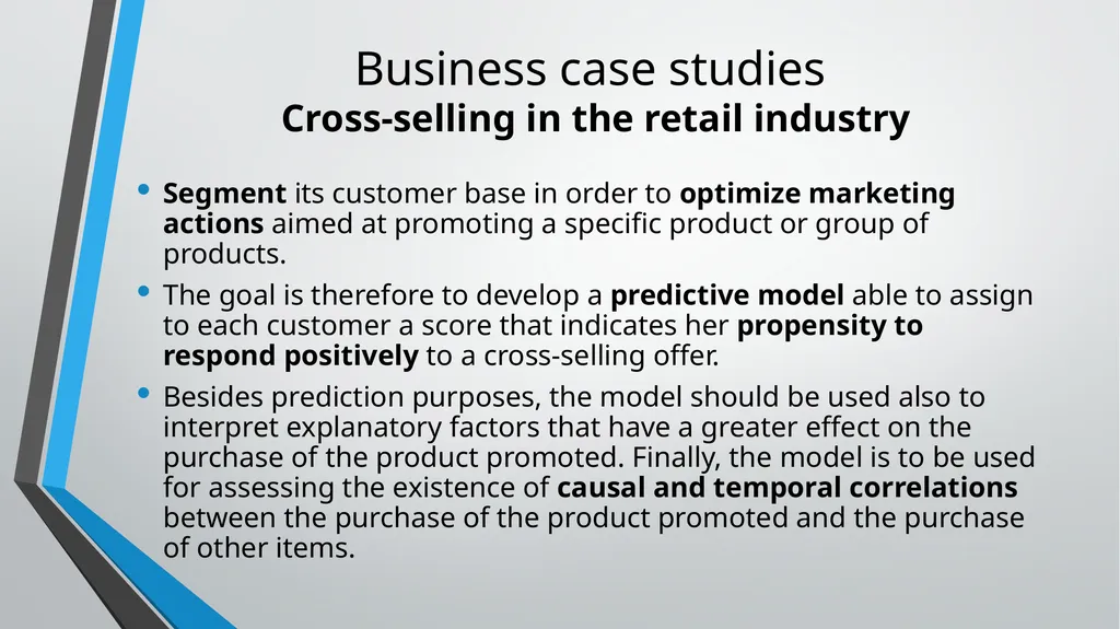 Marketing Models CHAPTER 13 Business Intelligence: - slide 32 of 34