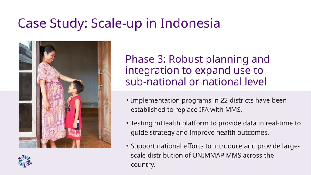 Advancing Multiple Micronutrient Supplementation 1 - slide 54 of 59