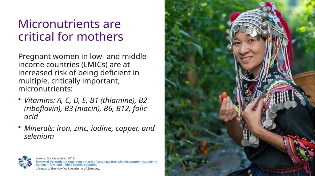 Advancing Multiple Micronutrient Supplementation 1 - slide 6 of 59