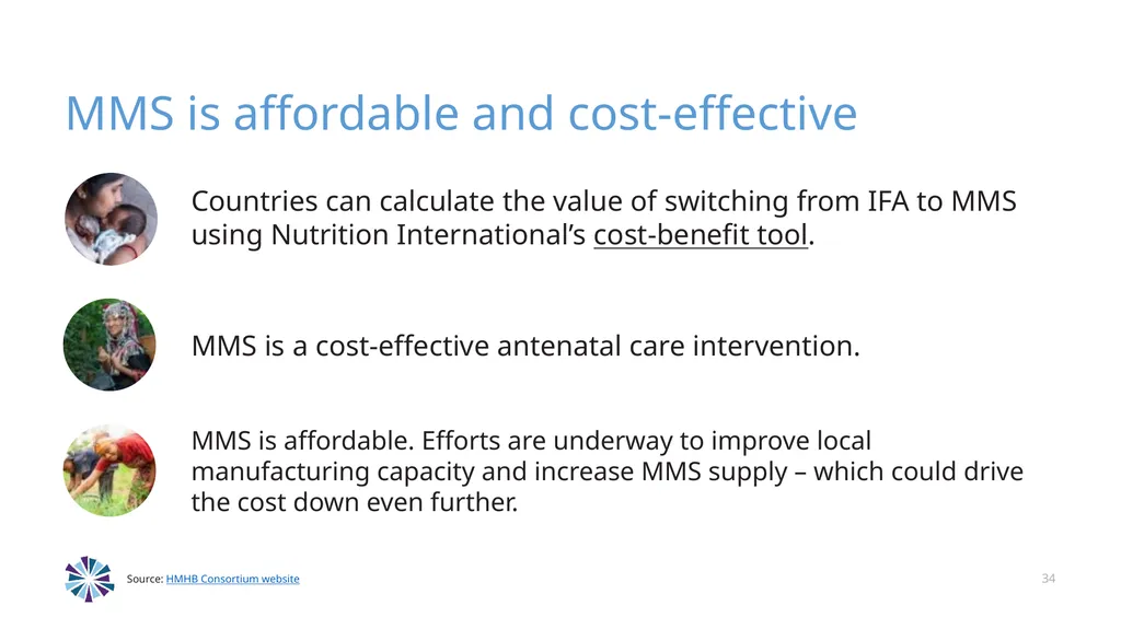 Advancing Multiple Micronutrient Supplementation 1 - slide 32 of 59