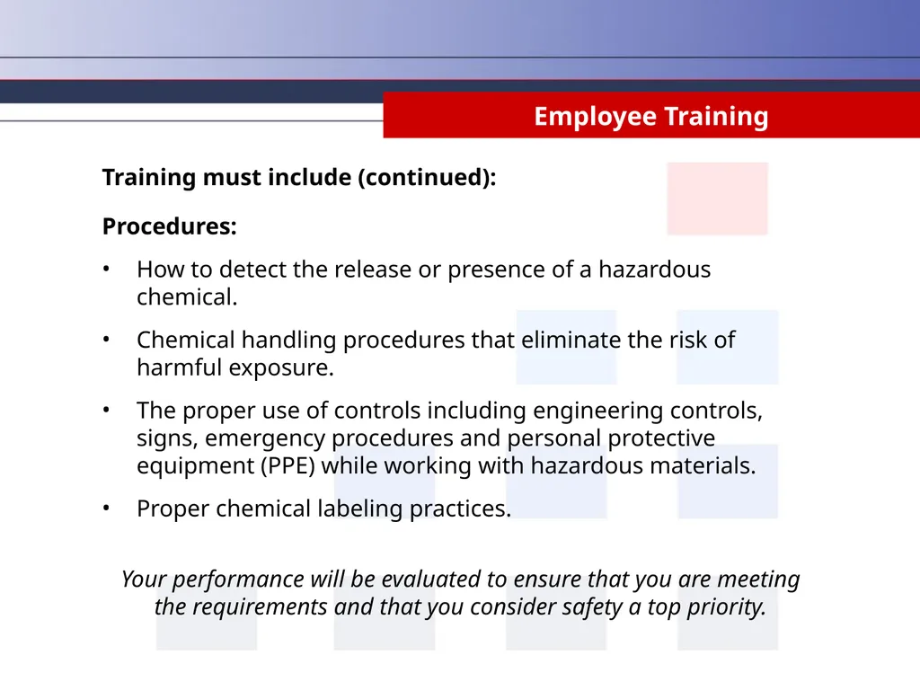 Hazard Communication Why Take Hazard Communication - slide 8 of 36