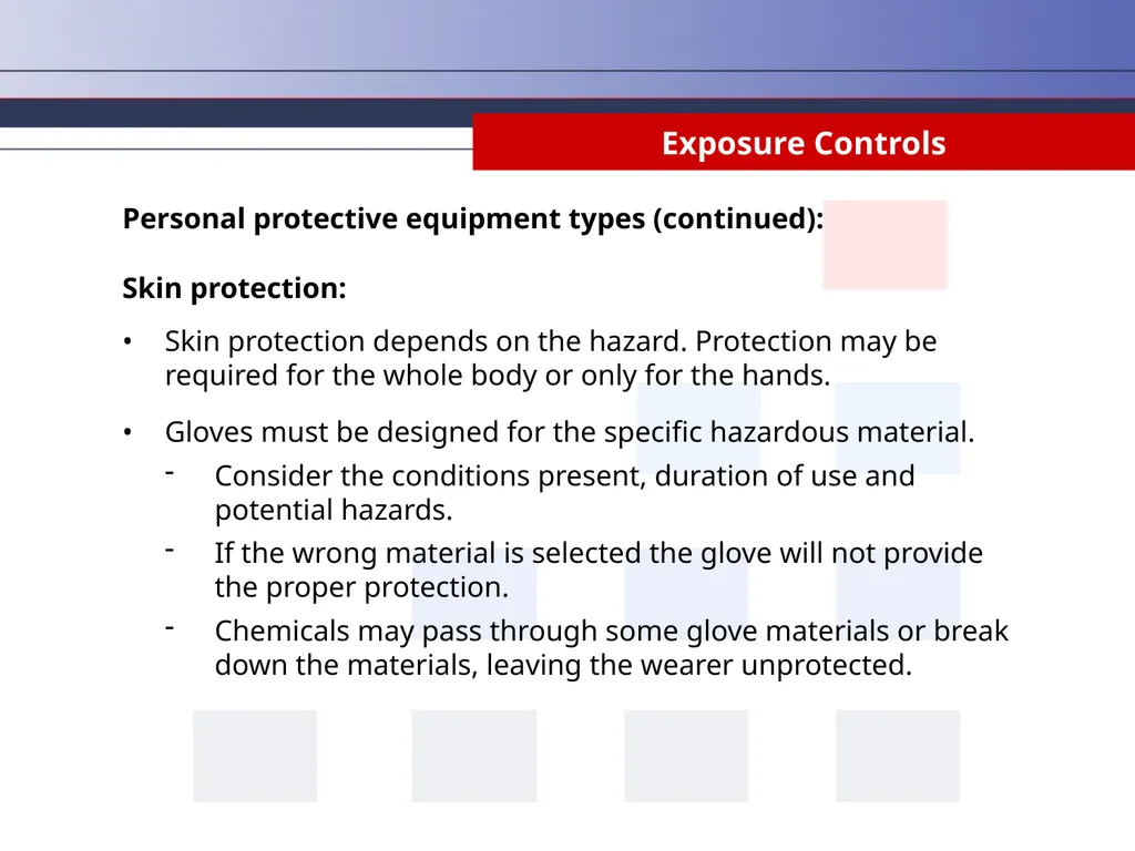 Hazard Communication Why Take Hazard Communication - slide 12 of 36