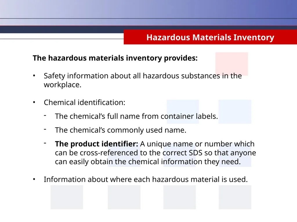 Hazard Communication Why Take Hazard Communication - slide 6 of 36
