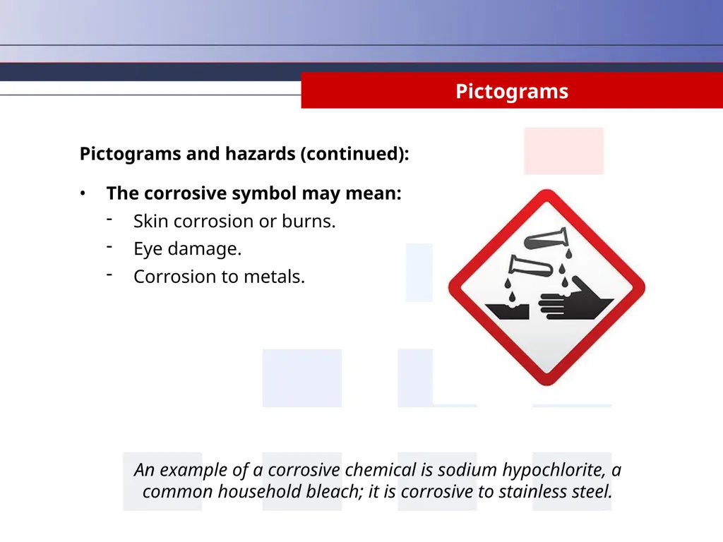 Hazard Communication Why Take Hazard Communication - slide 19 of 36