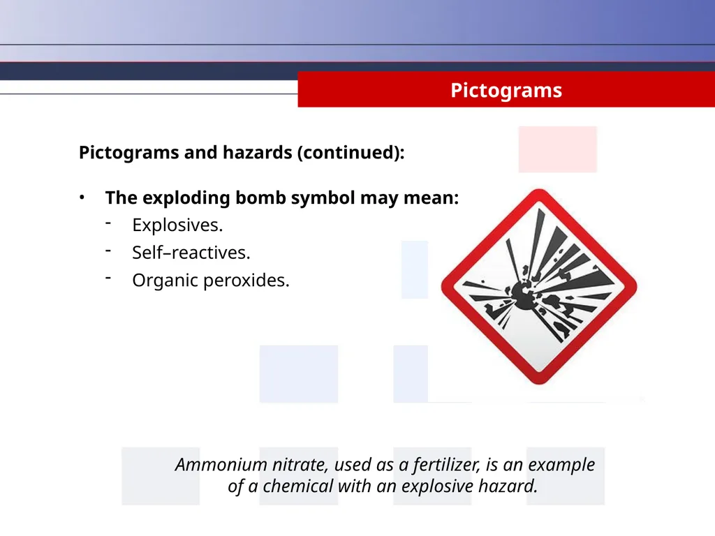 Hazard Communication Why Take Hazard Communication - slide 21 of 36