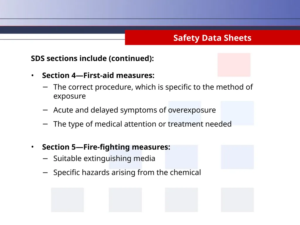 Hazard Communication Why Take Hazard Communication - slide 30 of 36