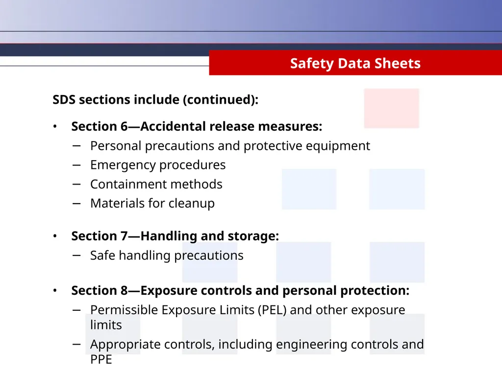 Hazard Communication Why Take Hazard Communication - slide 31 of 36