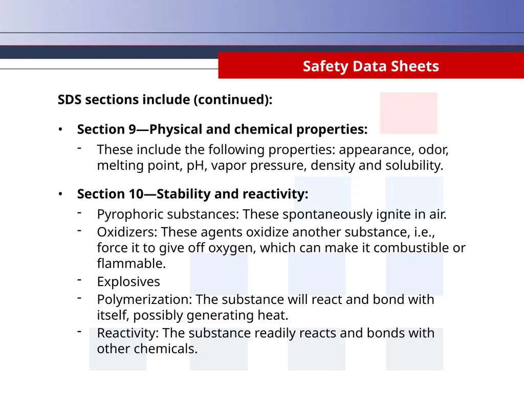 Hazard Communication Why Take Hazard Communication - slide 32 of 36