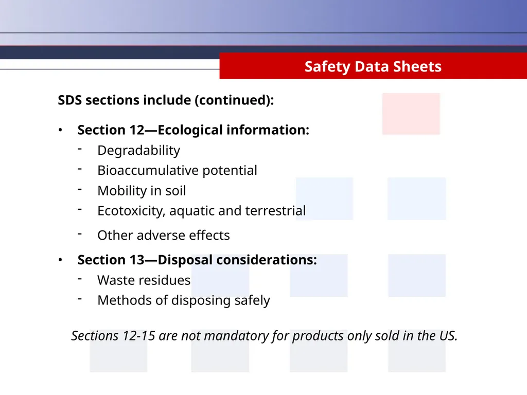 Hazard Communication Why Take Hazard Communication - slide 34 of 36