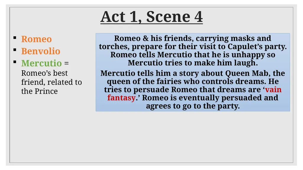 To explore Shakespeare’s presentation of love & - slide 3 of 15