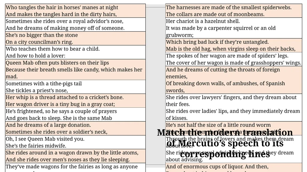 To explore Shakespeare’s presentation of love & - slide 11 of 15