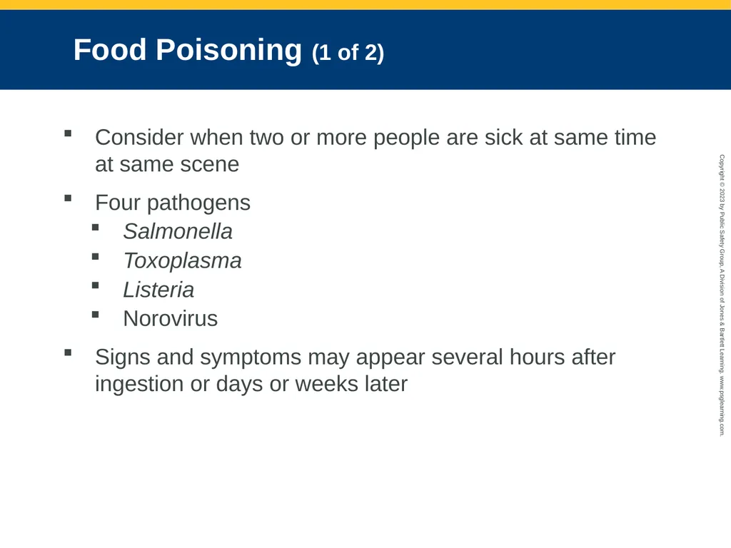 Toxicology CHAPTER 23: Focused Lecture National - slide 76 of 80