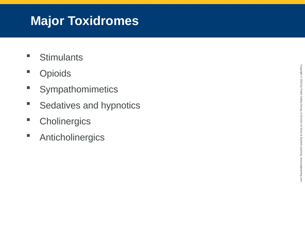 Toxicology CHAPTER 23: Focused Lecture National - slide 20 of 80
