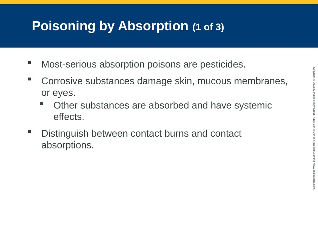 Toxicology CHAPTER 23: Focused Lecture National - slide 16 of 80