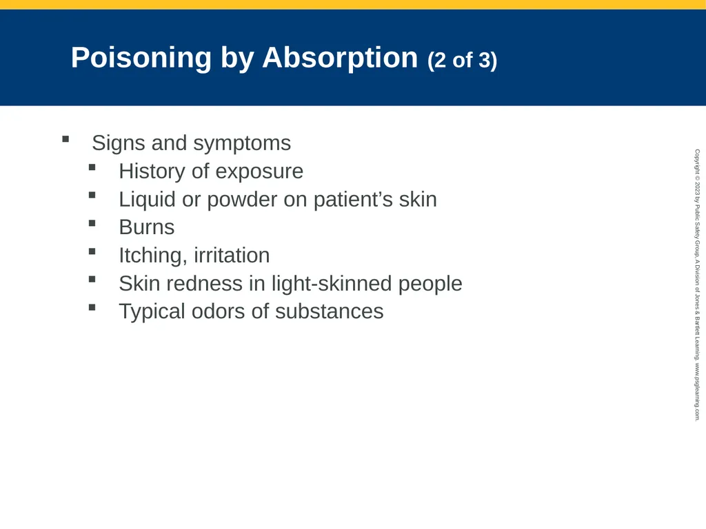 Toxicology CHAPTER 23: Focused Lecture National - slide 17 of 80