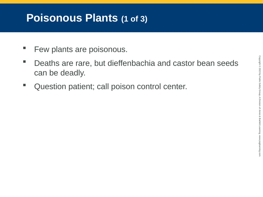 Toxicology CHAPTER 23: Focused Lecture National - slide 78 of 80