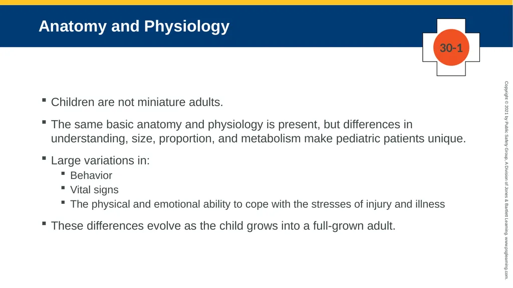 CHAPTER 30 Pediatric Emergencies The following - slide 11 of 105