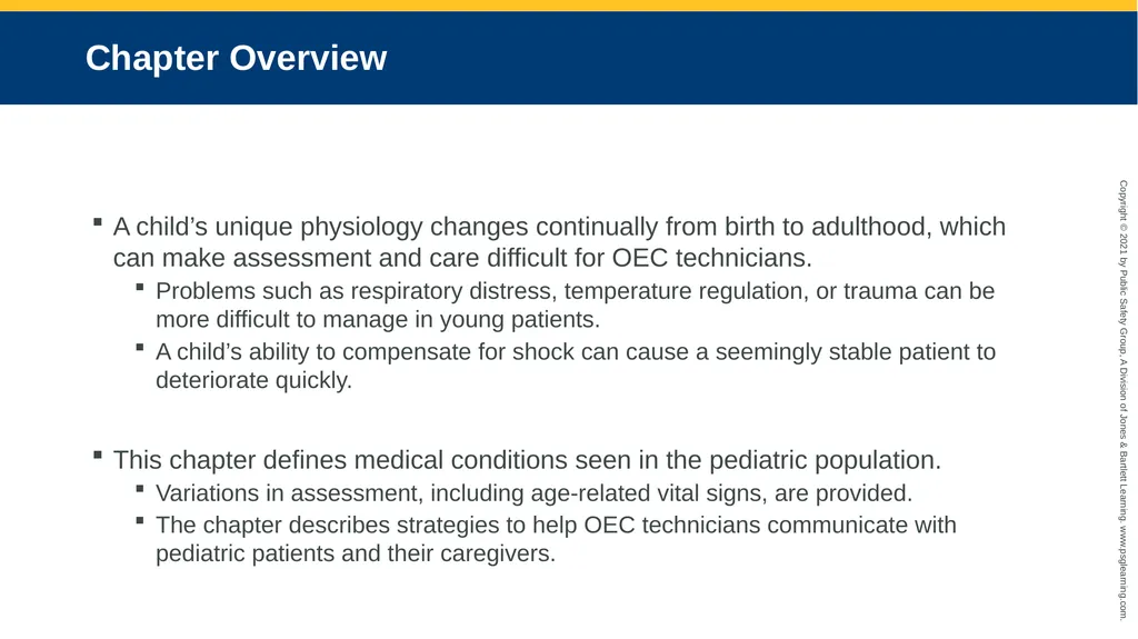CHAPTER 30 Pediatric Emergencies The following - slide 9 of 105
