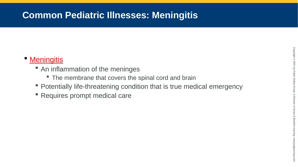 CHAPTER 30 Pediatric Emergencies The following - slide 45 of 105